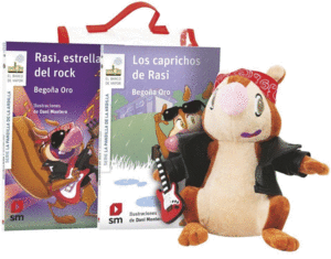 RASI ROCKERA  (MUECO+2 LIBROS)