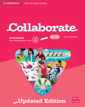 COLLABORATE 2 ESO WORKBOOK FOR SPANISH  UPDATE