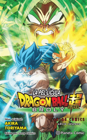 BOLA DE DRAC SUPER BROLY ANIME COMIC