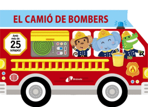EL CAMIÓ DE BOMBERS   CARTONE SOLAPES
