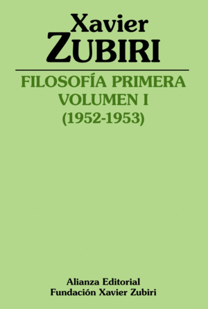 FILOSOFA PRIMERA (1952-1953)