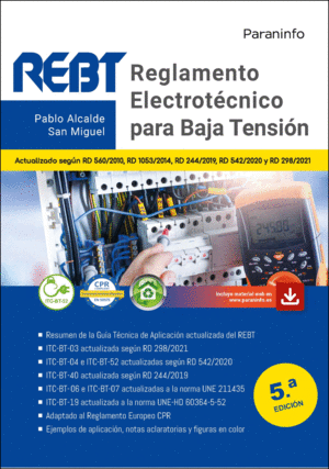 REGLAMENTO ELECTROTCNICO PARA BAJA TENSIN  5. EDICIN 2021