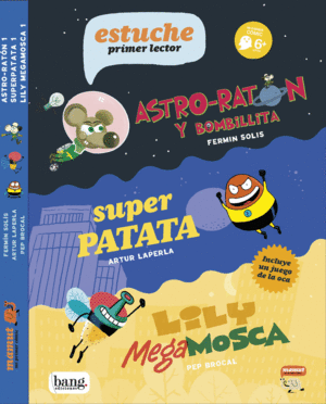 SUPER PATATA - ASTRO RATON - LILY  ESTUCHE PRIMER LECTOR