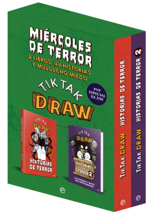 TIK TAK DRAW  HISTORIAS DE TERROR 1 Y 2