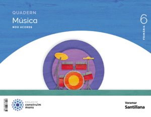 QUADERN MUSICA 6 PRIMARIA NOU ACORDS CMONS