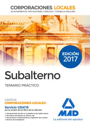 SUBALTERNOS CCLL TEMARIO PRCTICO 2017