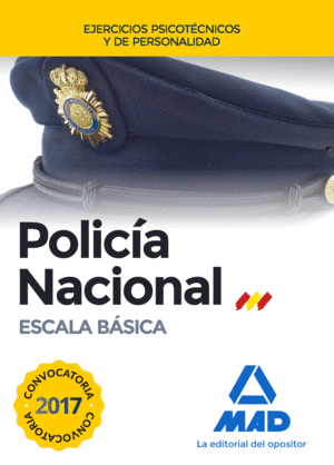 POLICIA NACIONAL 2017 EJERCICIOS PSICOTECNICOS ESCALA BASICA