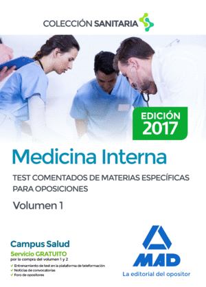 MEDICINA INTERNA VOL 1 TEST COMENTADOS