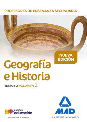 GEOGRAFA E HISTORIA TEMARIO VOLUMEN 2