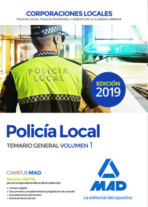 POLICA LOCAL TEMARIO 1 2019