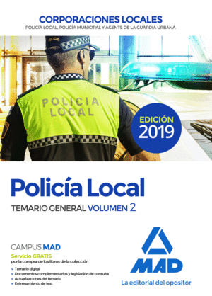POLICA LOCAL TEMARIO 2 2019