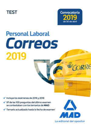 PERSONAL LABORAL CORREOS TEST