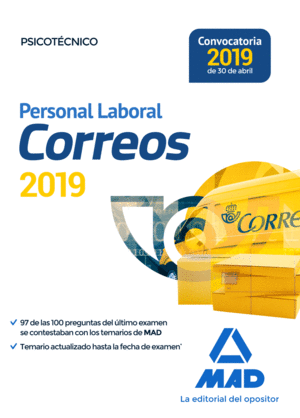 PERSONAL LABORAL CORREOS  PSICOTCNICO