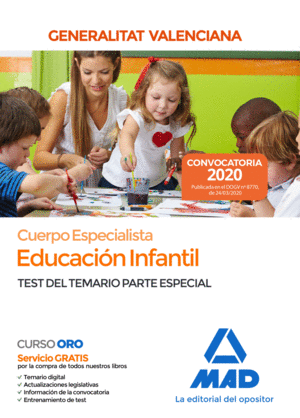 CUERPO ESPECIALISTA EDUCACIN INFANTIL TEST