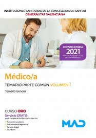 M�DICO/A TEMARIO 1 COMUN GENERALITAT