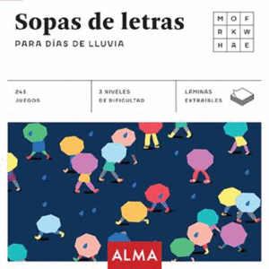 SOPAS DE LETRAS PARA DAS DE LLUVIA