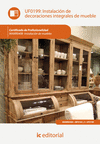 INSTALACI�N DE DECORACIONES INTEGRALES DE MUEBLE