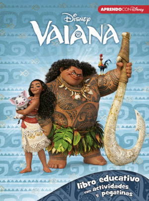 VAIANA LIBRO DE ACTIVIDADES Y PEGATINAS