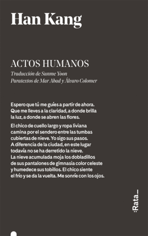 ACTOS HUMANOS