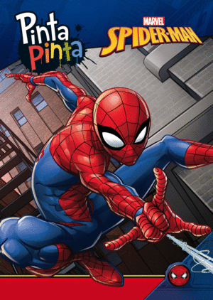 SPIDER-MAN  PINTA PINTA  LIBRO PARA COLOREAR