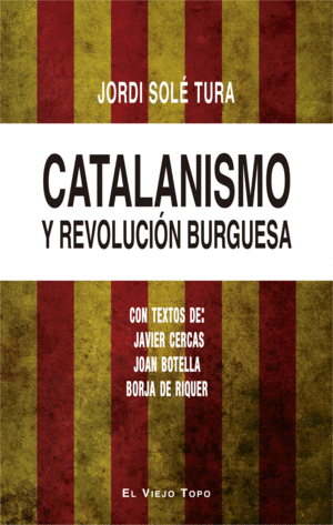 CATALANISMO Y REVOLUCIN BURGUESA