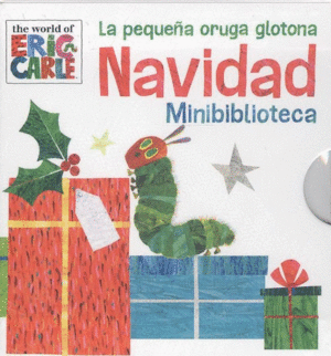 LA PEQUEA ORUGA GLOTONA   MINIBIBLIOTECA NAVIDAD