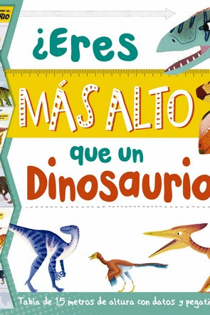 ERES MAS ALTO QUE UN DINOSAURIO?  MEDIDOR DE ALTURA