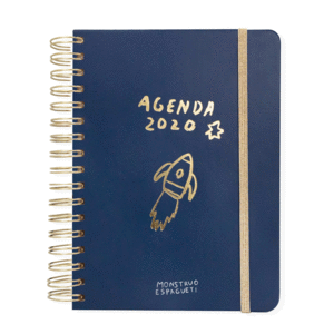 AGENDA ANUAL MONSTRUO ESPAGETI