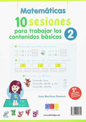 LENGUA / MATEMATICAS 2 10 SENSACIONES CONTENIDOS BASICOS