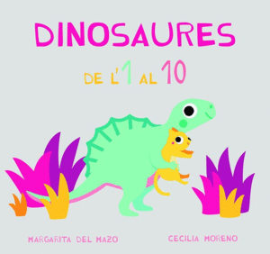 DINOSAURES DE'L 1 AL 10 - CAT     CARTONE