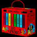 LEO Y APRENDO  MI PRIMERA BIBLIOTECA   CARTONE