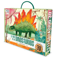 ERA DE LOS DINOSAURIOS  MAQUETA 3D. ESTEGOSAURIO