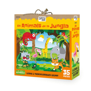 ELS ANIMALS DE LA JUNGLA   (PUZ+LLIBRE)