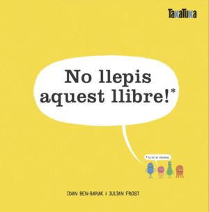 NO LLEPIS AQUEST LLIBRE