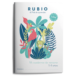 MI CUADERNO DE VERANO RUBIO 5-6 AOS