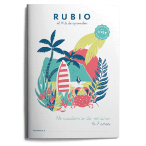 MI CUADERNO DE VERANO RUBIO 6-7 AOS