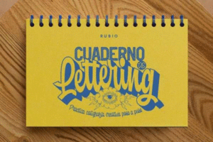 CUADERNO DE LETTERING (AMARILLO)