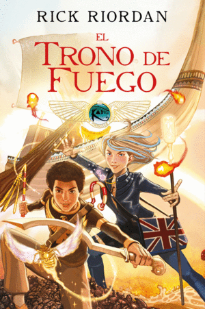 LAS CRNICAS DE LOS KANE CMIC 2 EL TRONO DE FUEGO