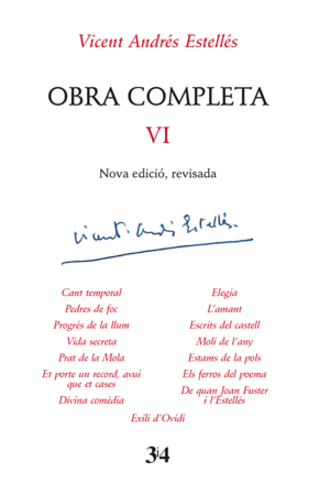 OBRA COMPLETA VI (VICENT ANDRS ESTELLS)