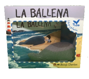 LA BALLENA   CAJA LIBRO+PELUCHE