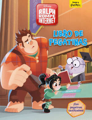 RALPH ROMPE INTERNET  LIBRO DE PEGATINAS