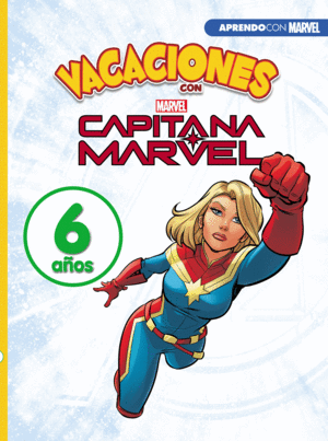 VACACIONES CON CAPITANA MARVEL. 6 AOS (APRENDO CON MARVEL)