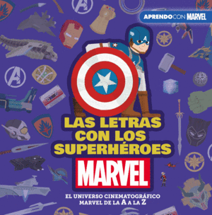 LAS LETRAS CON LOS SUPERHEROES MARVEL