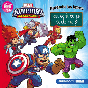 APRENDE LAS LETRAS  MARVEL