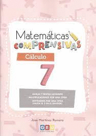 MATEMTICAS COMPRENSIVAS. CLCULO 7