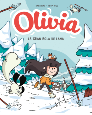 OLIVIA 3 Y LA GRAN BOLA DE LANA  -COMIC-