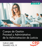 CUERPO GESTIN PROCESAL TEMARIO 4 JUSTICIA