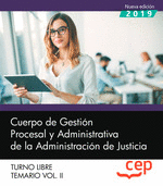 CUERPO GESTIN PROCESAL TEMARIO 2 JUSTICIA