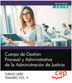 CUERPO GESTIN PROCESAL TEMARIO 5 JUSTICIA
