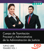 CUERPO TRAMITACIN PROCESAL TEMARIO 1 JUSTICIA